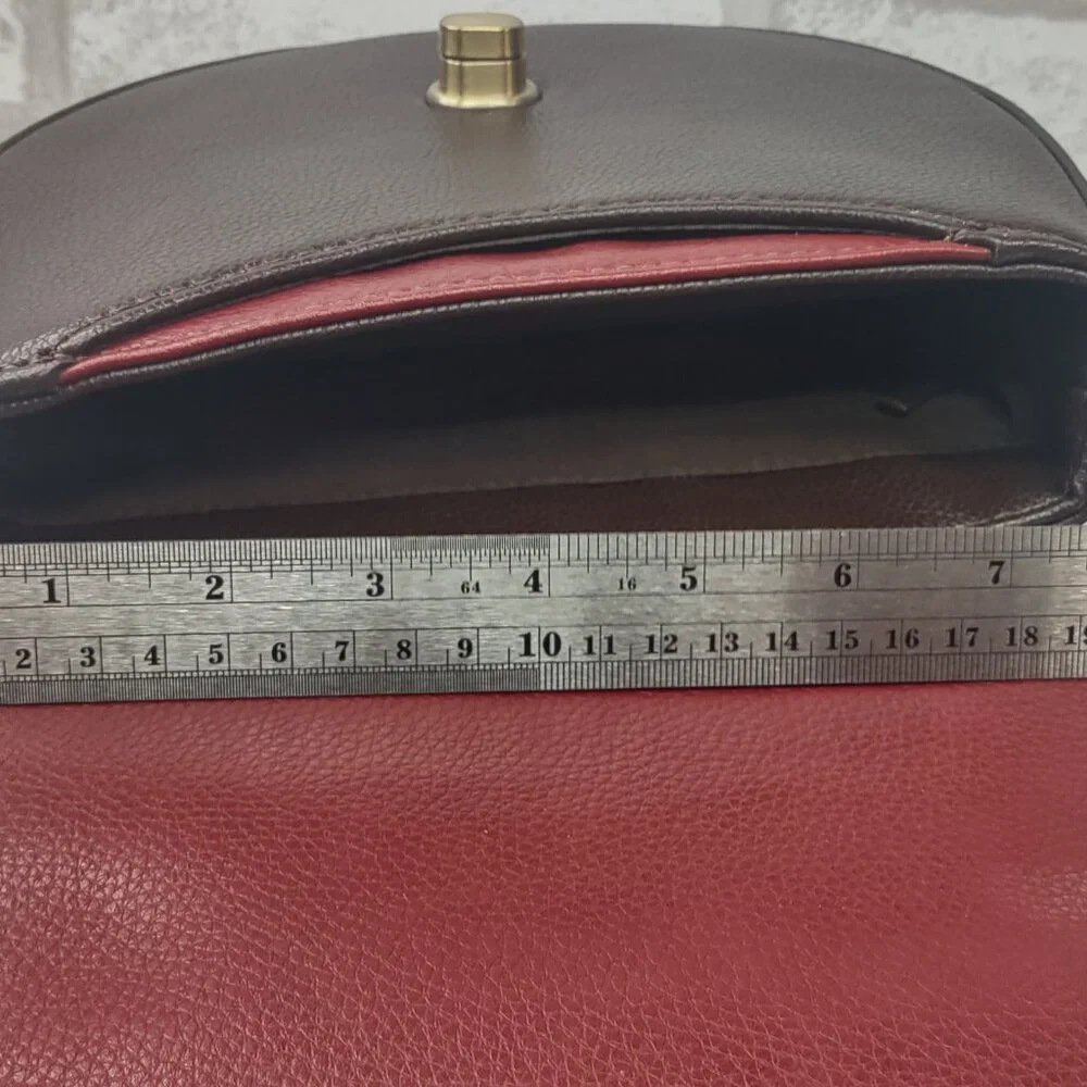 Chala Half Moon Paw Print Crossbody Purse with Adjustable Strap - Picture 10 of 13